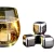 Import Shining Star 6pcs Reusable Metal Mini Gold Flashing Cold 304 Stainless Steel Dice Whiskey Stone Ice Pack Cube With Lid from China