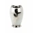 Import SHINY BLACK  ENAMEL WITH SHINY SILVER NICKEL BRASS CREMATION URNS Funeral supplies from India