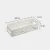 Import Shower gel holder rectangle wall mounted plastic bathroom rack from China