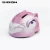Import SIBON B0821125 white EPS PVC shell 6 air vents head lock adjustor removable liner cartoon bicycle helmet kids from China
