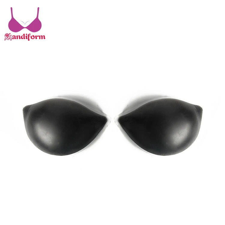Silicone Bra Enhancer Breast Push Up Bra Padding Insert Cup Waterproof Swimwear Bra Inserts Pads
