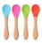 Import Silicone children feeding tableware set baby silicone bib bowl spoon baby suction cup silicone bowl from China