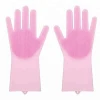 Silicone Sponge Cleaning Pet Brush Scrubber Kitchen Working Protection Water Heat Resistant Wash Dishes Latex Household Gloves