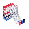 Simple and Easy Promotional 3 colors 3mm fiber nib Alcoholic ink dry erase white board marker