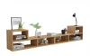 simple design wooden tv cabinet living room furniture mdf tv wall unit