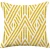 Import Simple yellow geometric linen pillow cover printed cushions cover home decor from China