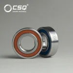 single or double row hybrid or full ceramic angular contact ball bearing 7000 7200 7300 used ZrO2 SSIC Si3N4 Al2O3 ceramic