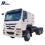 Sinotruk Second Hand Trailer for Sale Terminal Diesel 6X4 Hand Heavy Head Tractor Container Semi Towing Truckunit Tractor Truck