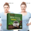 Slim green coffee natural herbs healthy Diet control Powder Instant weight loss Ganoderma coffee slimming