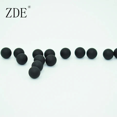 Small Hard Black Nitrile Rubber Balls 9.5mm 6mm 8mm 5.3mm