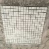 Small Square Marble Mosaic Types of room Tiles