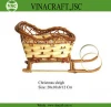 Small wicker gift baskets Christmas decoration