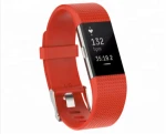 Smart Accessories Soft Wristband Bracelet Wrist Strap Replacement Watchband for Fitbit Charge 2 band Small Large Size