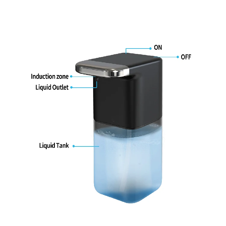 Smart Sensor 350ml Touchless Foaming Automatic Soap Dispenser,Handfree Standing Automatic Hand Sanitizer Dispenser
