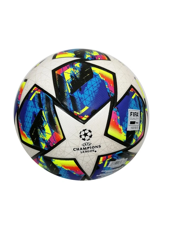 Soccer Ball Official Size 5 Football Customs with logo printed PU Factory Wholesale Balloons Football
