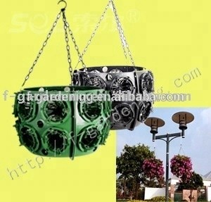 SOL new large decorative flower ball easy fill hanging baskets hanging basket