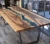 Import Solid wood table counter top slab from China