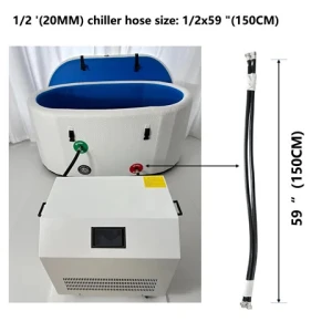 Source manufacturer crosses over to supply chiller water pipe inlet pipe 1/2 inch equipment swimming pool ice bath water