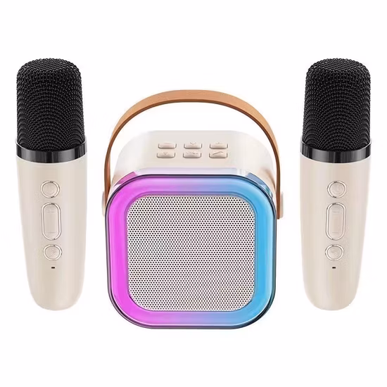 Compact Bluetooth Speaker with Integrated Microphone for on-The-Go
