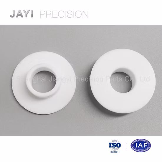 Custom Plastic Bushing Sleeve Plain Washers, PTFE Shoulder Washer