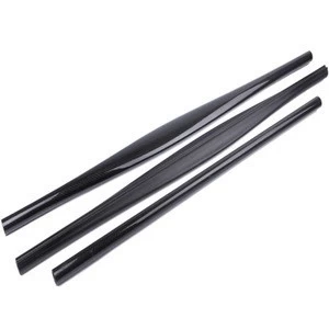 Speargun Tubing Fiber Carbon, Diving Hunting Oval Shaped Carbon Tube Spearfish