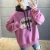 Import Special price anti-pilling Hoodie with cashmere sweater woman from China