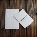 Specialty paper materials new hangtag design clothes swing tag with opp bag