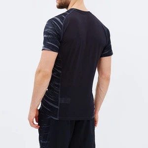 speckled black cut and sew t-shirt manufacture service