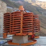 Spiral Separator for gravity method mineral processing