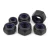 Import ss unc fasteners manufacturer 3/8 5/16 1/4 10/32 jam nylon lock nuts self-locking nut bolt from China