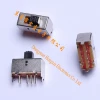 SS23E01G13 rows 8 PINS 3 gears handle length 13mm DC slide switch 2 pole 3 position slide switch 8 pin