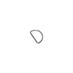 SS304/316 M5 Stainless Steel Rings Welded  Marine Hardware Belt Buckle D Ring