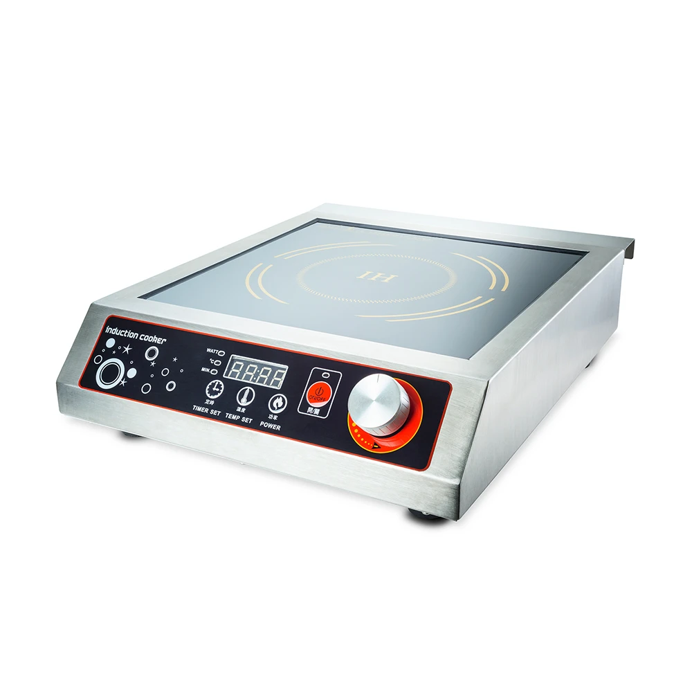 stainless 220v 3500w induction cooktop burner  commercial electric cooker