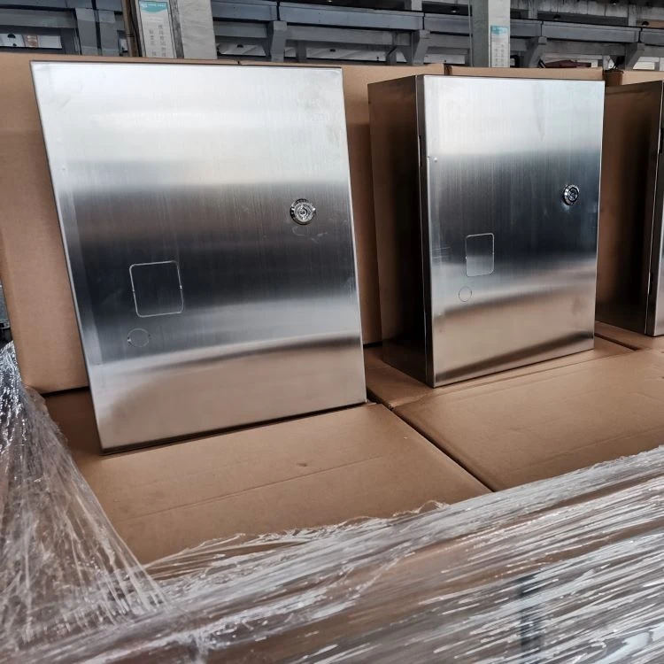 Stainless Steel Box 304 316 316L Enclosure Transparent Window Middle Door Electric Metal Cabinet