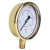 Import Stainless steel case Gold plated oil pressure gauge from China
