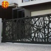 Stainless steel decorative modern garden laser cut fence panels privacy decorative metal screen metal fencing panel
