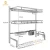 Import Stainless Steel Kitchen Utensils Display Storage Over Sink Dish Drying Rack Spice Organizer Towel Holder Cup Glass Shelf from China