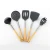 Import Stainless Steel Silicone Kitchen Utensil Set With Wooden Handle  Kitchen Accessories from China