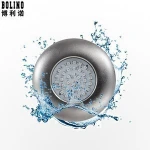 stainless steel wireless rgb red green blue led spa pool light