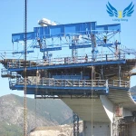 Steel Formwork Cantilever Forming Traveler of Horizontal Formwork System