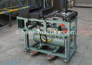 Steel punching line with feeder feed for metal strip electric press
