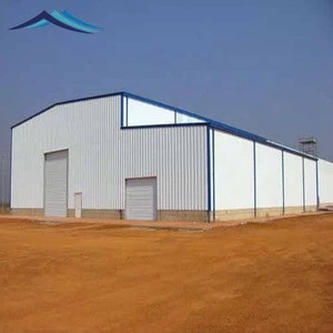 Steel roof truss structure prefab warehouse storage shed garage
