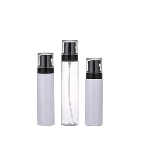 Stock Cosmetic Bottle 80Ml 100Ml 120Ml Frosted Clear White Cylinder Pet Lotion Bottles