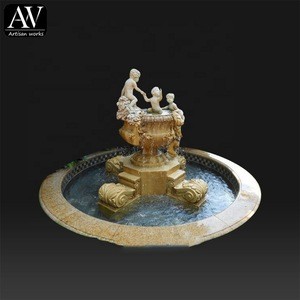 Stone garden products beautiful nude lady water fountains