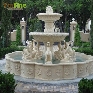 Stone Garden Products Big 3 Tier Horse Water Fountain