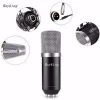 Studio Recording Dynamic Condenser Microphone with Shock Mount with Scissor Stand Pop Filter