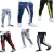 Import style elastic waistband side tape wind striped pants men polyester track pants joggers from China