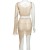 Import Stylish One Sleeve Irregular Two Piece Skirt Set 2021 Summer Clothing Women Street Fashion-HQ from China