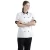 Import summer custom design short sleeve chef jacket  kitchen chef/wait workwear shirt uniform for restaurant bar shop from China