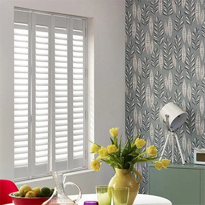 Sun Shade Sample Available Wood Window Shutters from China